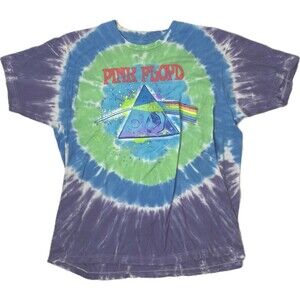 Pink Floyd XL Tie Dye Liquid Blue T Shirt